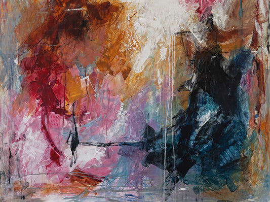 Step into the light - landskabsinspireret lærredstryk i topkvalitet