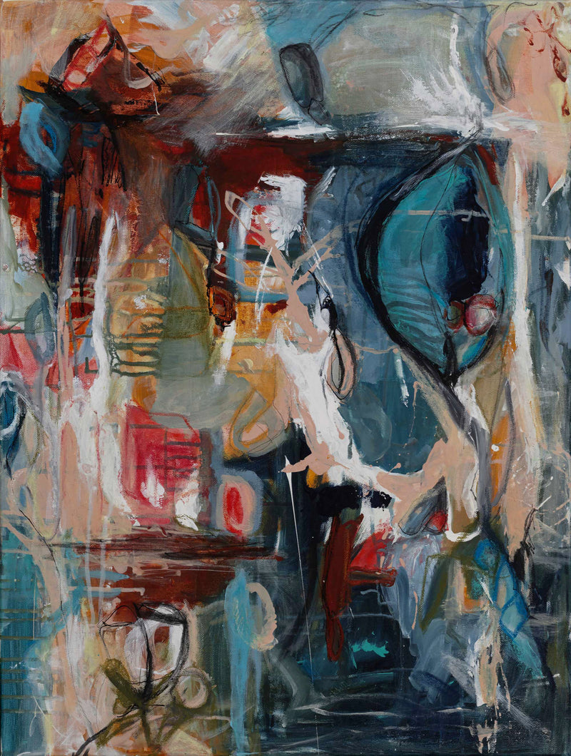 A real good time - abstrakt kunstplakat i museumskvalitet