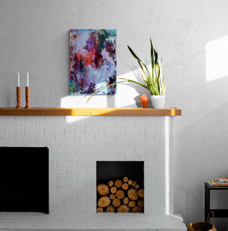 Sweet love, 70x50 cm - abstrakt originalt maleri