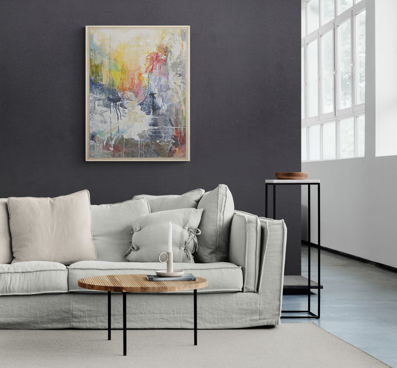 Double trouble - landskabsinspireret lærredstryk i topkvalitet