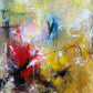 Autumn lights, 120x100 cm - abstrakt originalt maleri