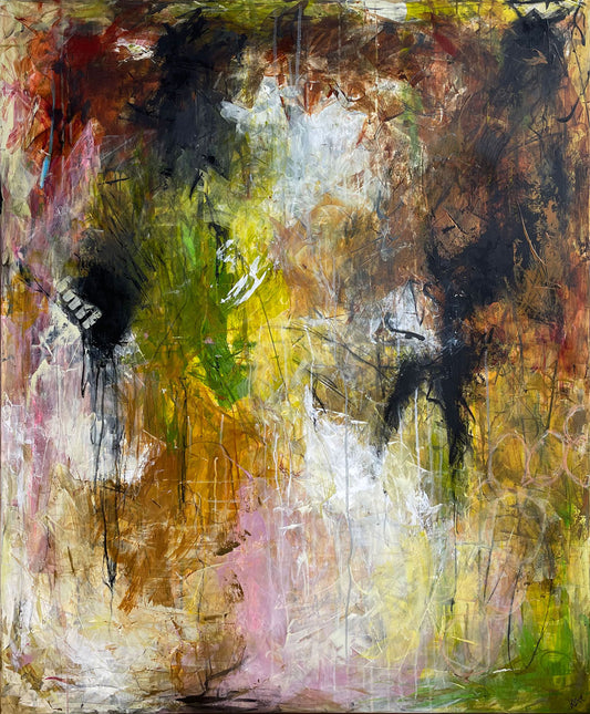 The way I feel, 120x100 cm - originalt maleri