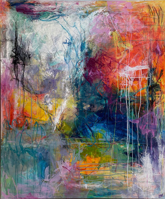 Keep Dreaming, 120x100 cm - originalt maleri