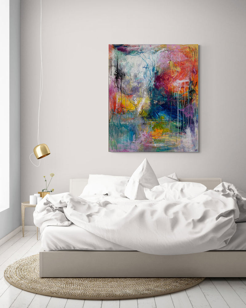 Keep Dreaming, 120x100 cm - originalt maleri