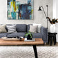 Peace of mind, 100x120 cm - abstrakt originalt maleri
