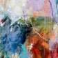 Fly baby fly, 100x70 cm - landskabsinspireret originalt maleri