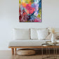 Moments like this, 100x70 cm - landskabsinspireret originalt maleri