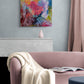 Moments like this, 100x70 cm - landskabsinspireret originalt maleri