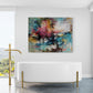 It's a beautyful day, 120x150 cm -  landskabsinspireret originalt maleri