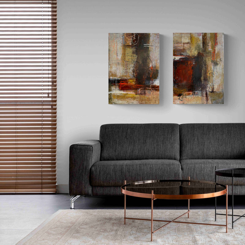 From now on, 70x50 cm - abstrakt originalt maleri