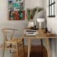 Flowers on the table, 80x60 cm - originalt maleri