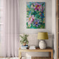 Blooming with grace, 100x70 cm - blomsterinspireret originalt maleri