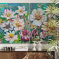 Forgotten summer vibes 2, 80x60 cm - blomsterinspireret originalt maleri (Kopi)